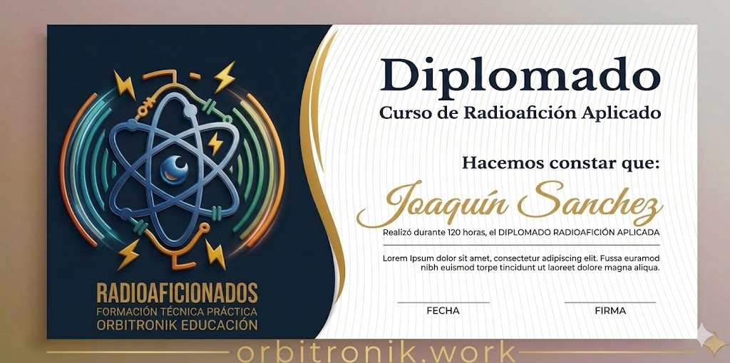 Diploma de certificación del diplomado