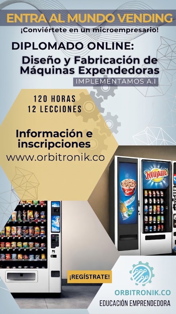 Información del diplomado Diseño y Fabricación de Vending